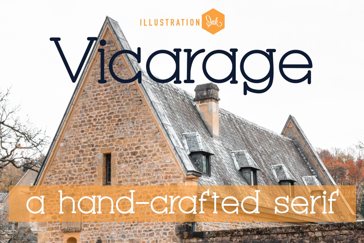 Vicarage Font Family