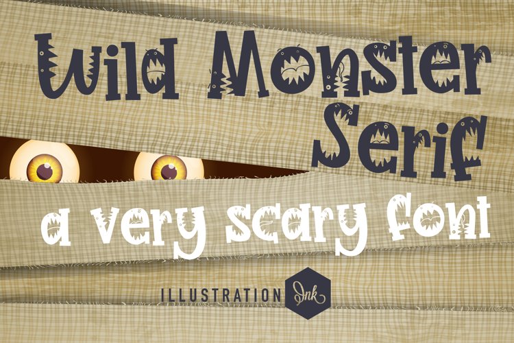 PN Wild Monster Serif example image 1