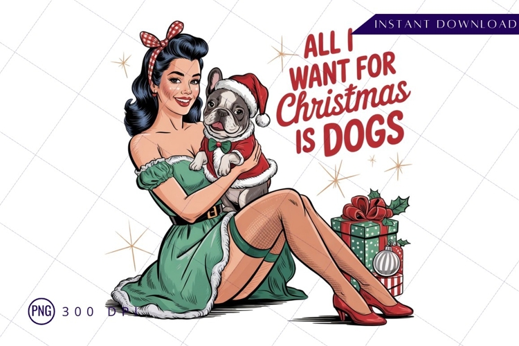 French Bulldog Illustration Image 19