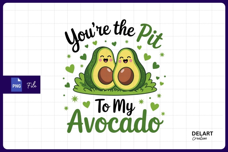 Avocado Clipart Image 3