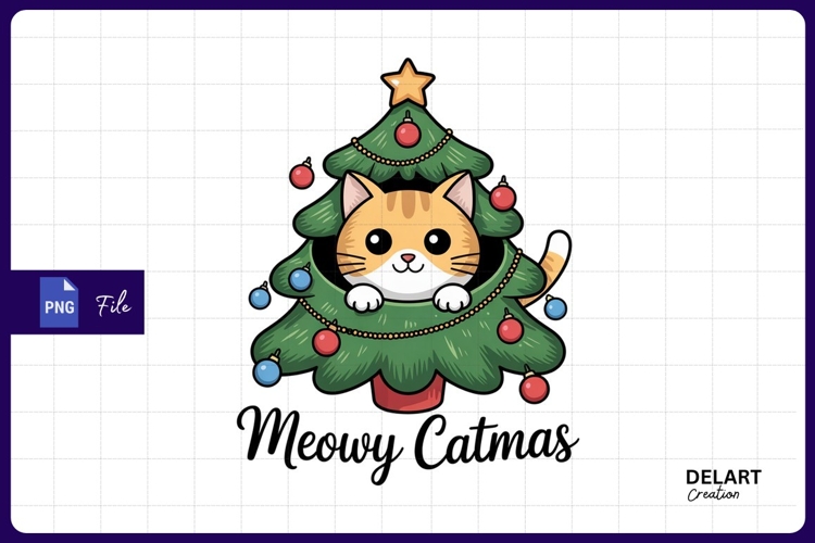 Cute Christmas Tree Clipart Image 5