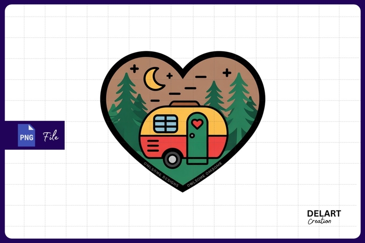 Camper Vector Image 24