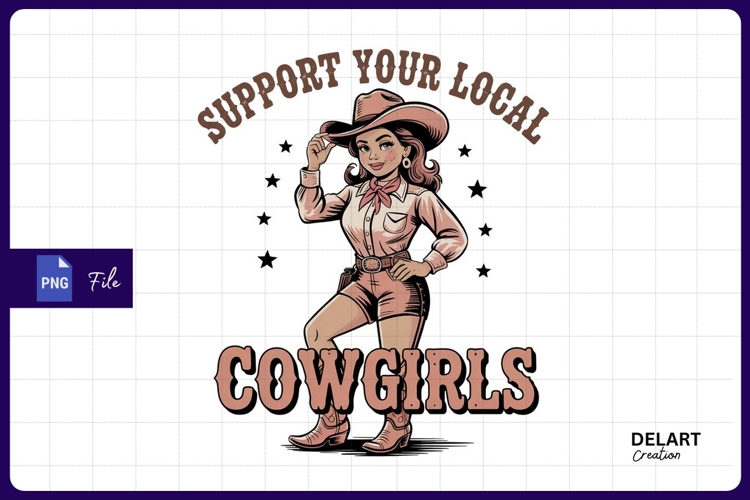 Cowgirl Clipart Image 21