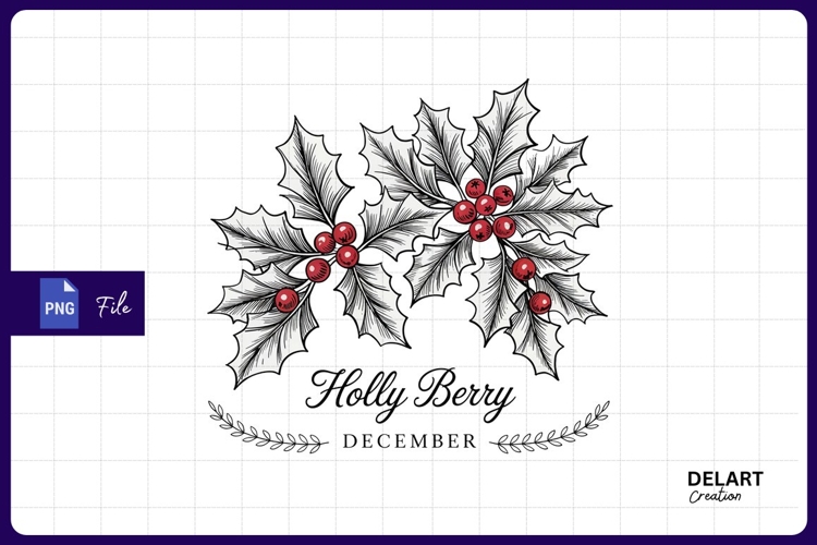 Holly Clipart Image 17