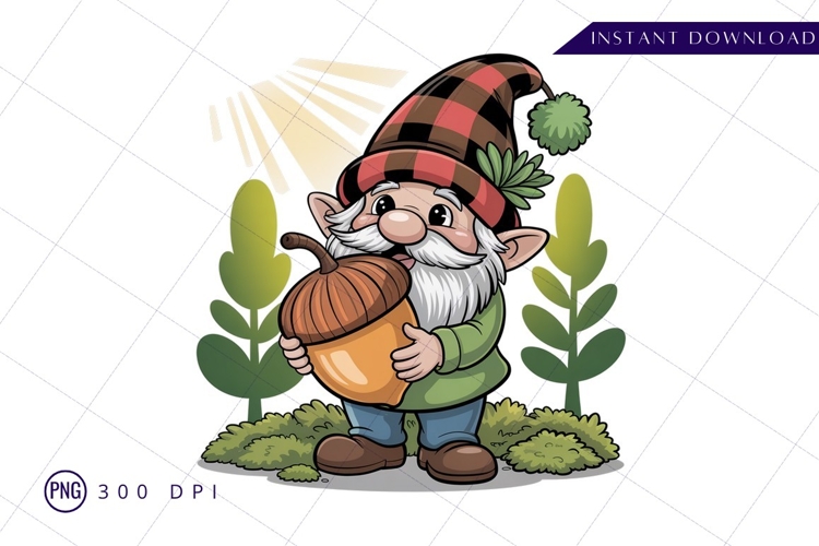 Acorn Vector Image 8