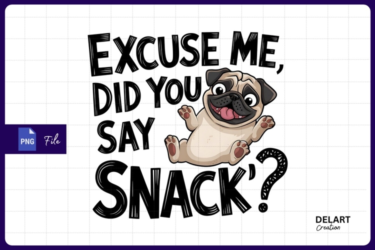 Pug Clipart Image 13