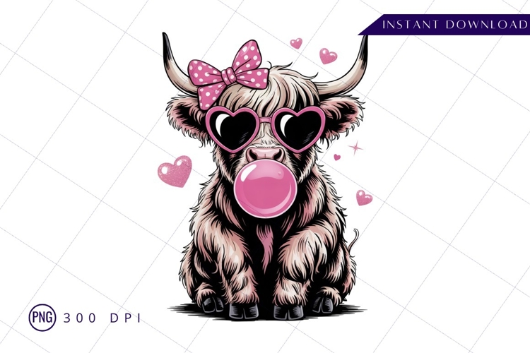 Highland Cow Clipart Image 9