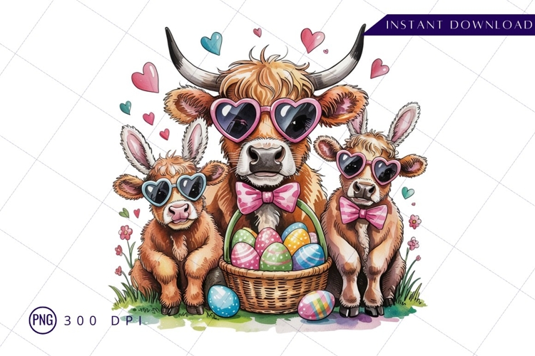 Highland Cow Clipart Image 8