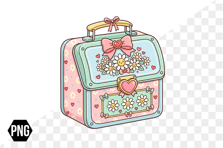 Watercolor Kawaii Back to School Png Clipart