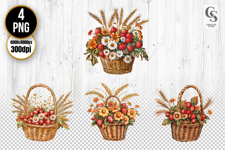 Fall Flowers Clipart Image 7