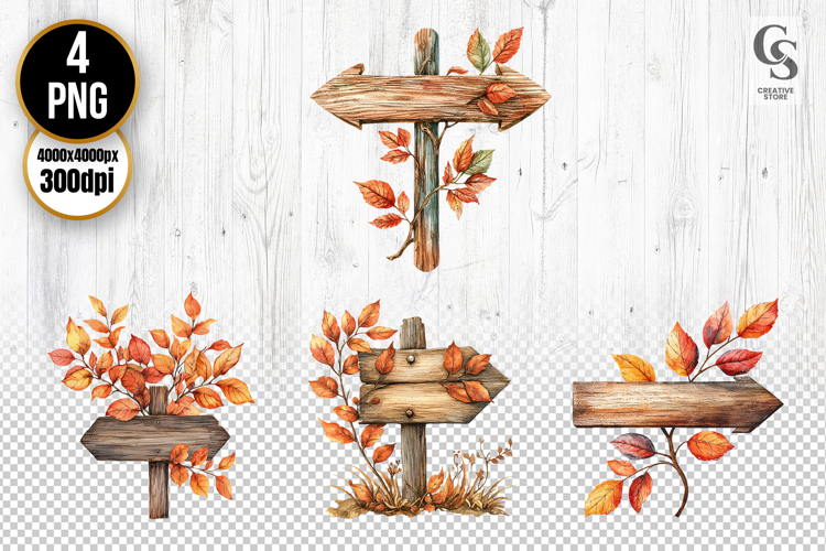 Wooden Sign Clipart