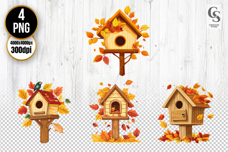 Birdhouse Clipart Image 9