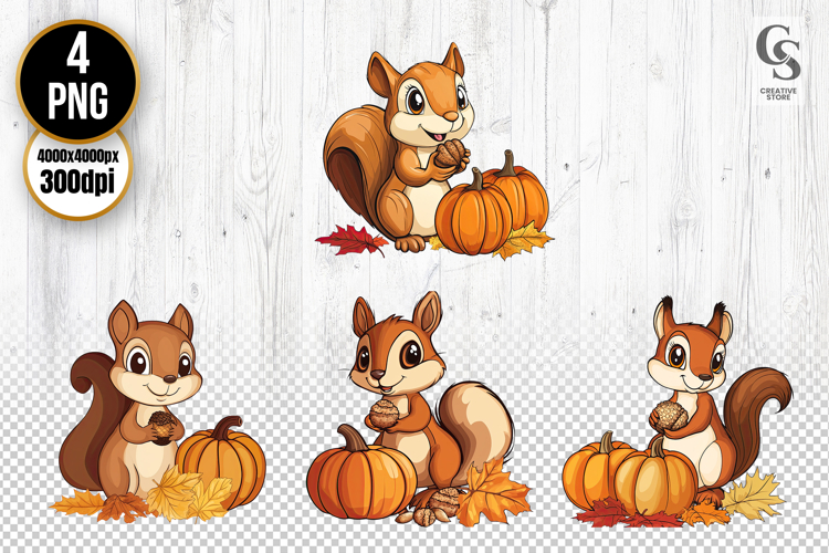 Squirrel Illustration Image 6