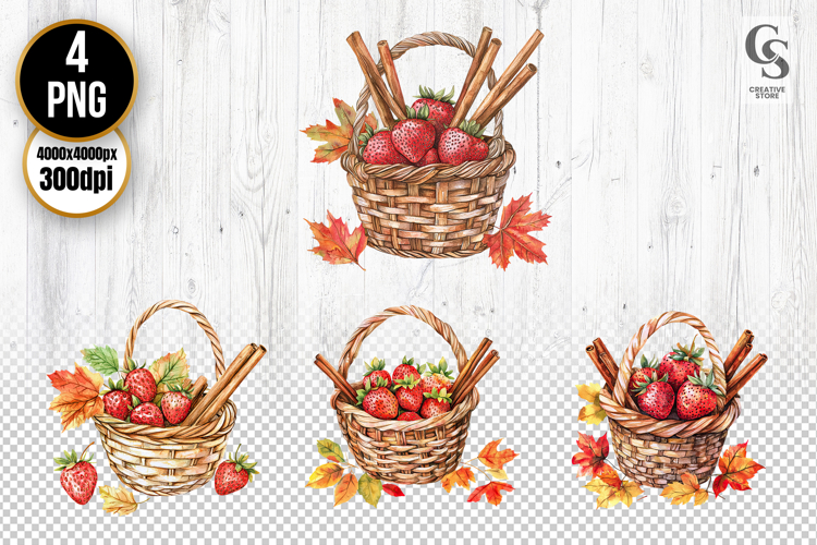 Fruit Basket Clipart