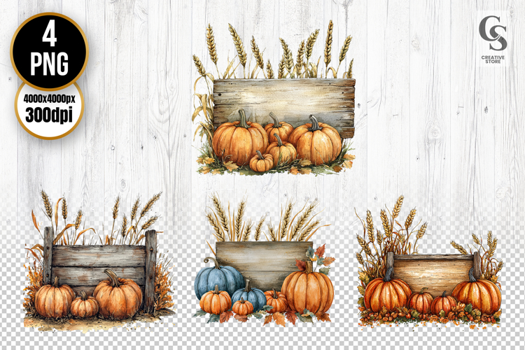 Wooden Sign Clipart Image 4