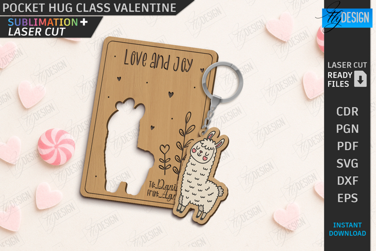 Valentine’s Day Greeting Card Laser Cut|Valentine’s Keyring