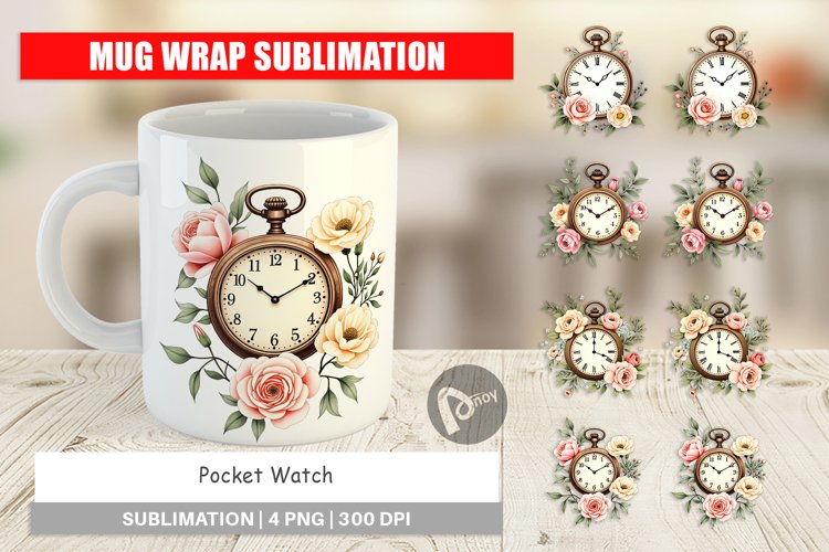Pocket Watch Clipart Image 14