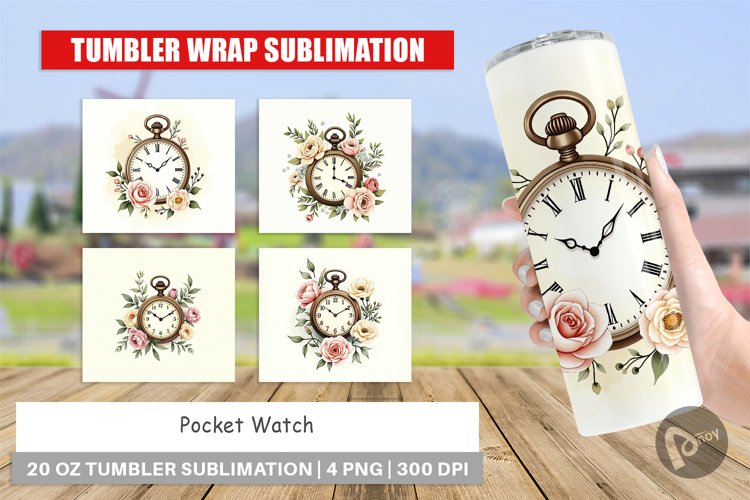 Pocket Watch Clipart Image 10