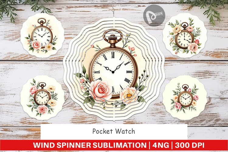 Pocket Watch Clipart Image 4