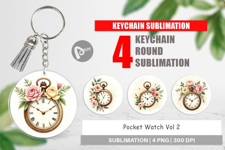 Pocket Watch Clipart Image 6