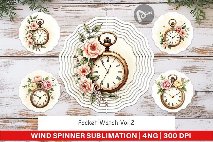 Pocket Watch Clipart Image 3