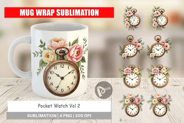 Pocket Watch Clipart Image 13