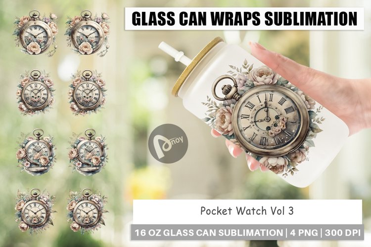 Pocket Watch Clipart Image 12