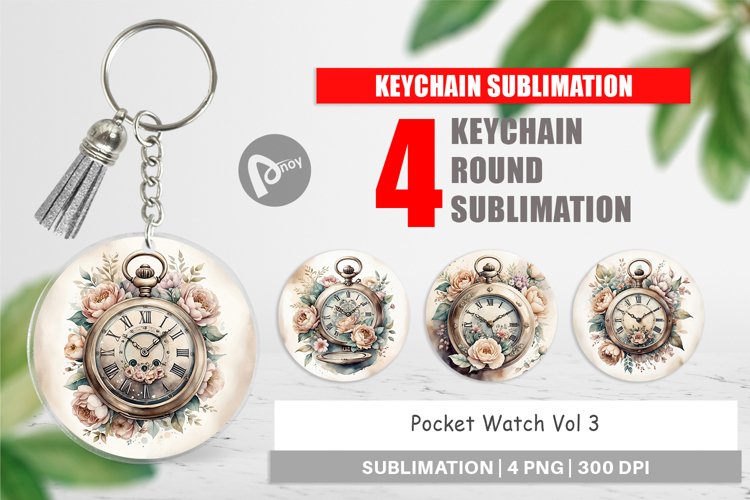Pocket Watch Clipart Image 7