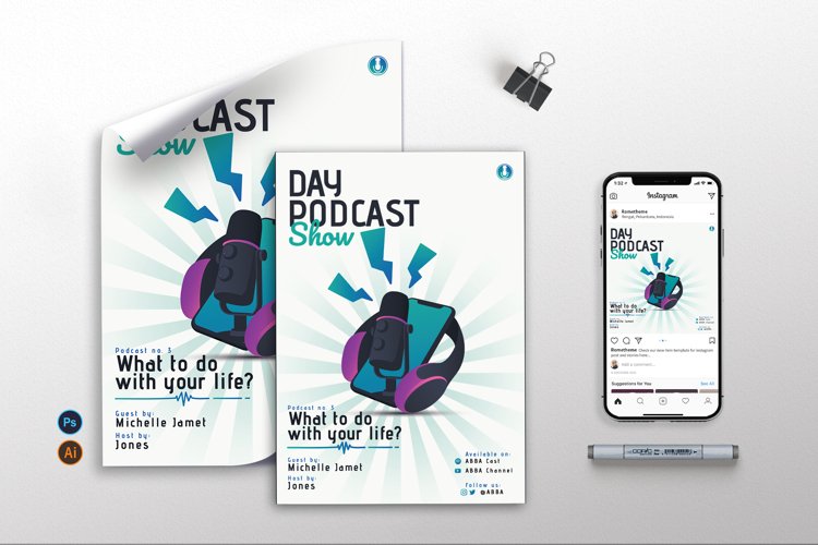 Podcast Clipart Image 15