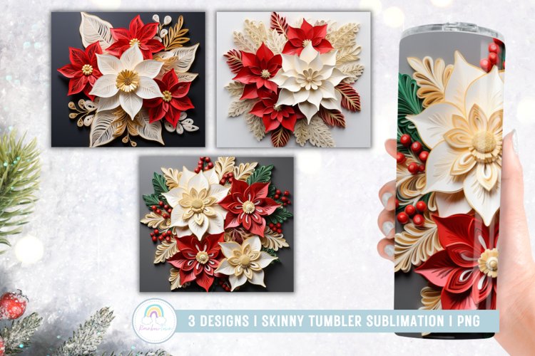Christmas Tumbler Wrap Image 9