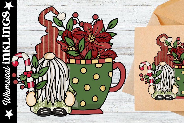 Christmas Poinsettia Clipart Image 17