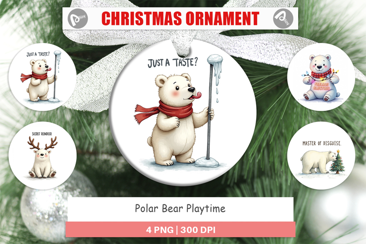 Polar Bear Clipart Image 22