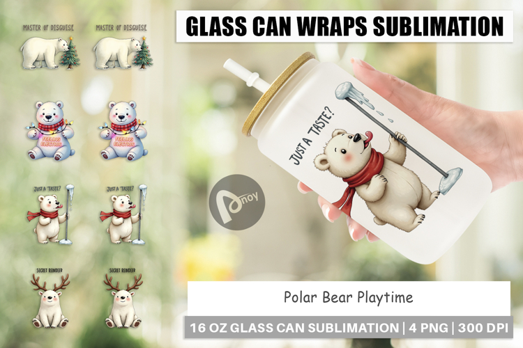 Polar Bear Clipart Image 6