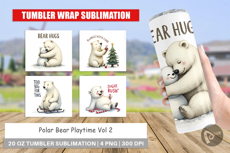 Polar Bear Clipart Image 19