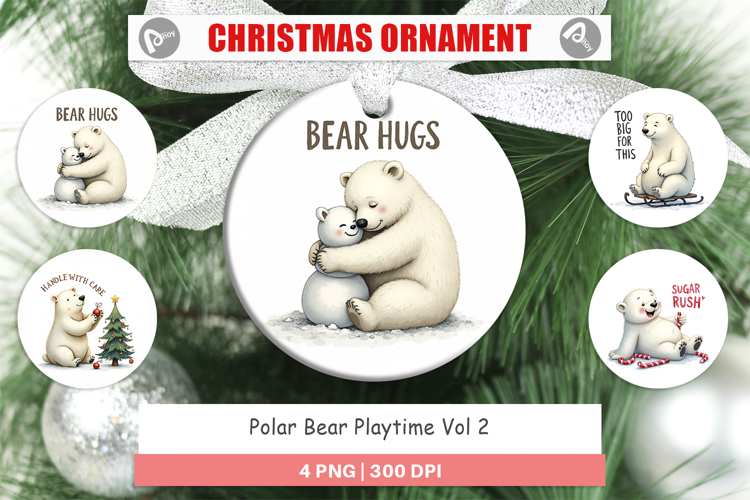 Polar Bear Clipart Image 21