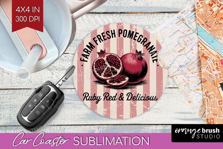 Pomegranate Clipart Image 15