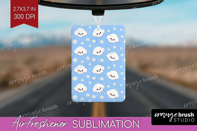 Poodle Dog Air Freshener PNG Cute Chibi Puppy PNG