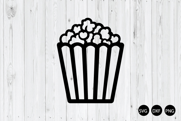Popcorn Svg Image 3