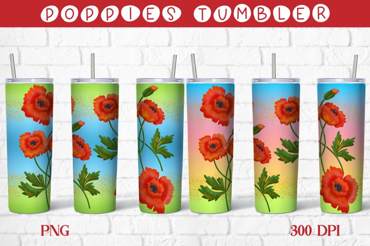 20 Oz Sublimation Tumbler Wrap Image 10
