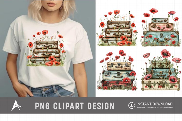 Suitcase Clipart Image 6