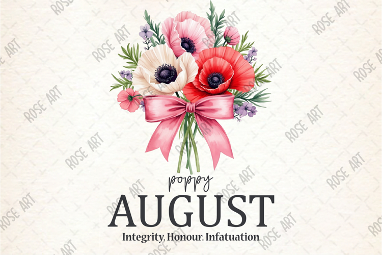 Poppy August Integrity Honour Infatuation PNG