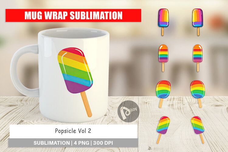 Mug Wrap Frozen Treat example image 1