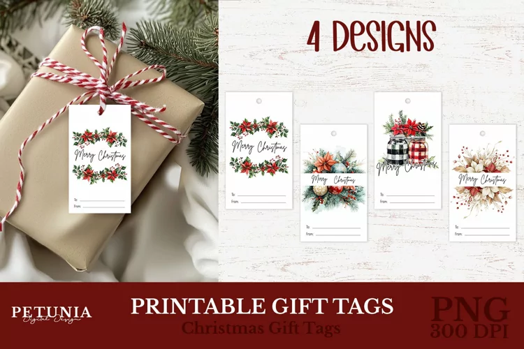 Printable Christmas Tags | Christmas Gift Tags