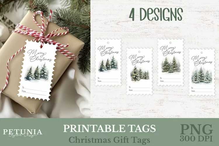 Printable Christmas Tags | Christmas Gift Tags