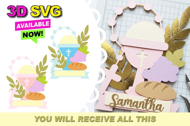 First Communion SVGs Image 6
