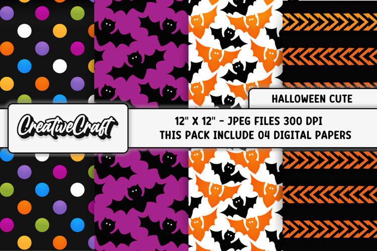 Halloween Bats Clipart Image 8