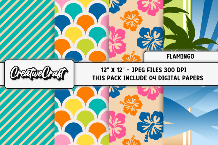 Flamingo Clipart Image 14