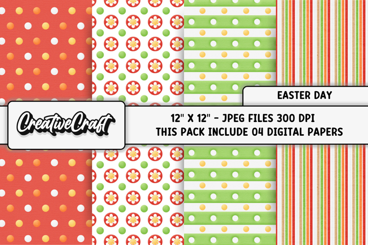 Easter Digital Paper Image 20