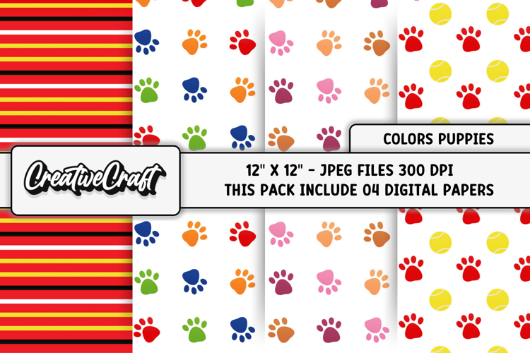 Dog Paw Clipart Image 23