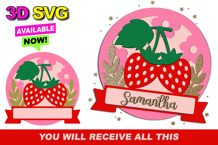 Cute Strawberry Clipart